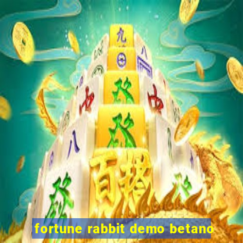 fortune rabbit demo betano